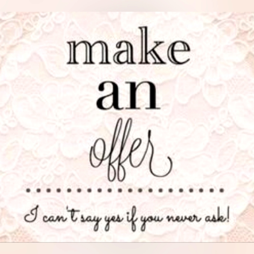 Reasonable offers will be accepted!